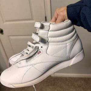 Reebok White High-Top Sneakers